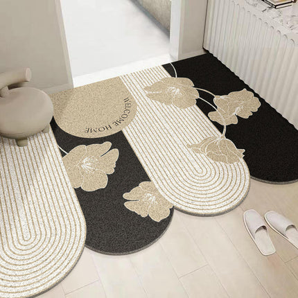 Large Door Mat Indoor, Front Doormats Washable Non-Slip Entrance Floor Mats Rug