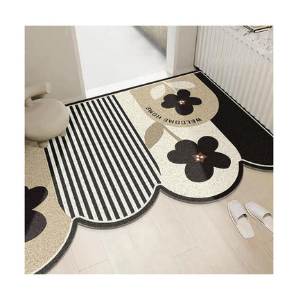 Large Door Mat Indoor, Front Doormats Washable Non-Slip Entrance Floor Mats Rug