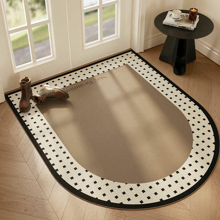 Modern and Simple, Wash-free Front Doormats Washable Non-Slip Indoor Floor Mats