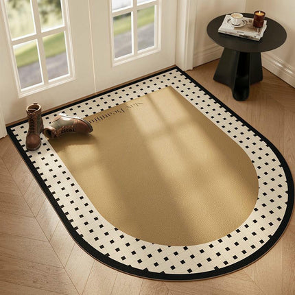 Modern and Simple, Wash-free Front Doormats Washable Non-Slip Indoor Floor Mats