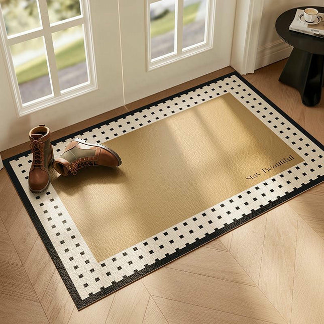 Modern and Simple, Wash-free Front Doormats Washable Non-Slip Indoor Floor Mats