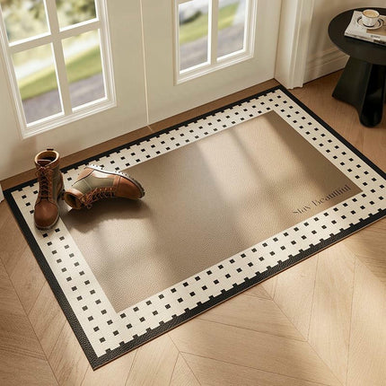 Modern and Simple, Wash-free Front Doormats Washable Non-Slip Indoor Floor Mats