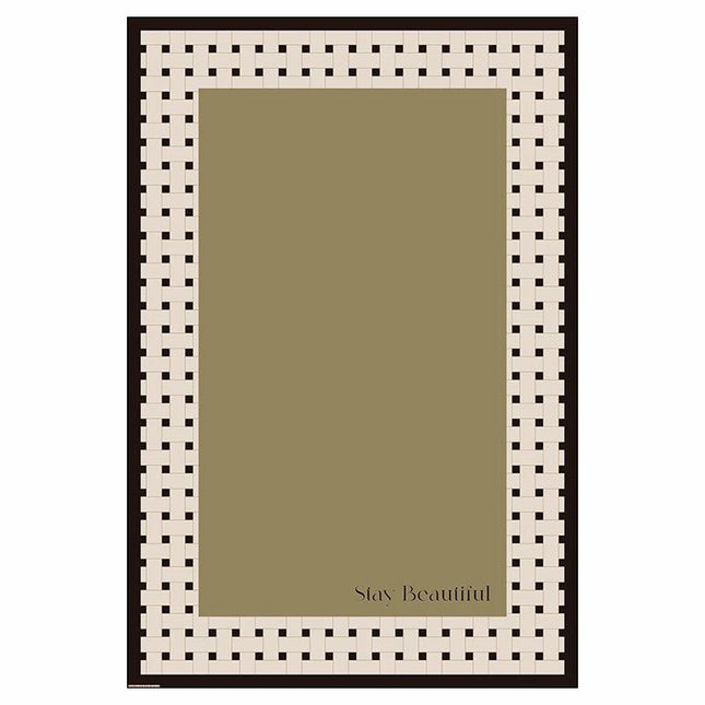 Modern and Simple, Wash-free Front Doormats Washable Non-Slip Indoor Floor Mats 1