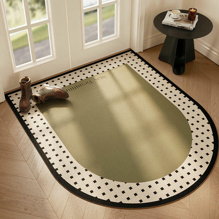 Modern and Simple, Wash-free Front Doormats Washable Non-Slip Indoor Floor Mats