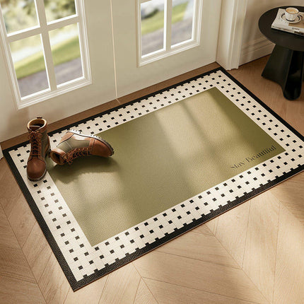 Modern and Simple, Wash-free Front Doormats Washable Non-Slip Indoor Floor Mats