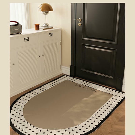 Modern and Simple, Wash-free Front Doormats Washable Non-Slip Indoor Floor Mats