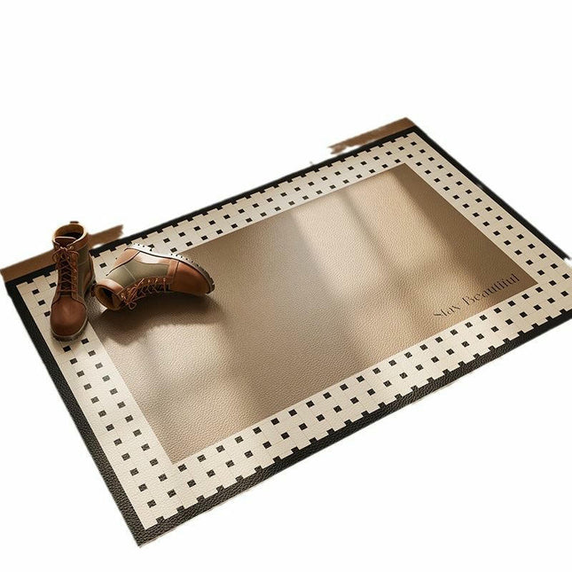 Modern and Simple, Wash-free Front Doormats Washable Non-Slip Indoor Floor Mats 1