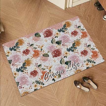 Oil Painting Front Doormats Washable Non-Slip Indoor Floor Mats