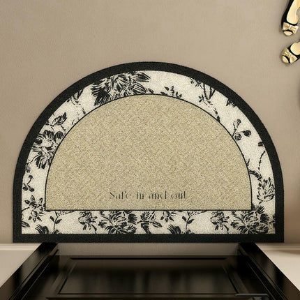 Entrance Mats-Anti-slip Printed Silk Ring Mats Can Be Cut To Scrape Mud