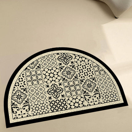 Entrance Mats-Anti-slip Printed Silk Ring Mats Can Be Cut To Scrape Mud