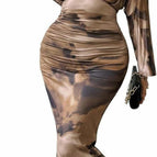 brown