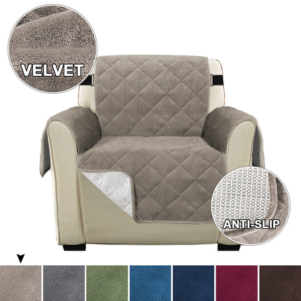 Thick Soft Velvet Pet Sofa Covers Universal Quilted Anti Slip Cover Couch Sofa Cushion for Dogs