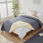 Hexagon Pattern - Grey / 30“x70