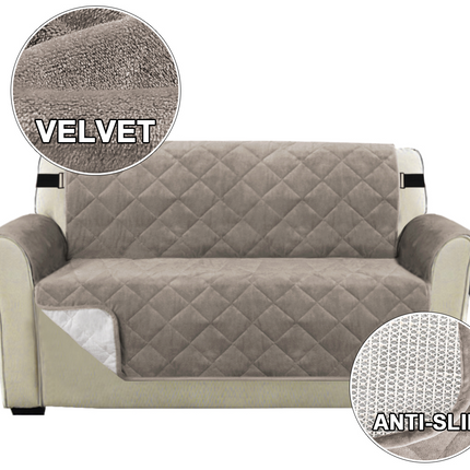 Thick Soft Velvet Pet Sofa Covers Universal Quilted Anti Slip Cover Couch Sofa Cushion for Dogs