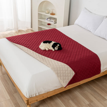 Couverture de lit imperméable pour chien, couvertures pour animaux de compagnie, pour meubles, lit, canapé, antidérapant, résistante aux poils, literie pour animaux de compagnie