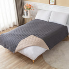 Honeycomb shape - Dark grey / 30“x70