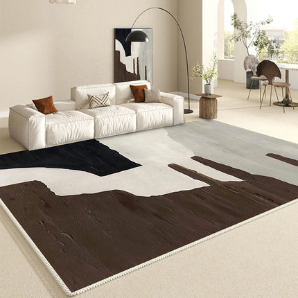 Rugs Abstract Art Modern Rustic Design Area Rug Large Carpet for Living Room Bedroom Kitchen Dining Home Office Floor