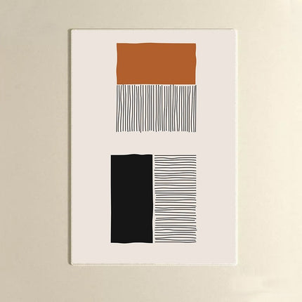 Tapis géométrique moderne décontracté, facile à nettoyer, lignes résistantes aux taches, doux, pour salon, salle à manger, grands tapis de sol