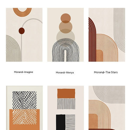 Tapis géométrique moderne décontracté, facile à nettoyer, lignes résistantes aux taches, doux, pour salon, salle à manger, grands tapis de sol