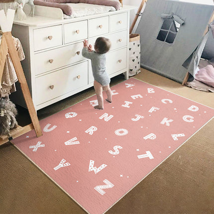 Cartoon Rugs for Bedroom Living Room Area Rug Room Decor Playroom Rug Alphabet Rug Children's Room Cartoon Carpets