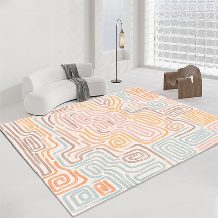 Rainbow Carpets Soft Rainbow Rug for Girls Bedroom Large Floor Rugs Area Rugs for Dorm Kids Living Room Home Decor Rugs And Carpet