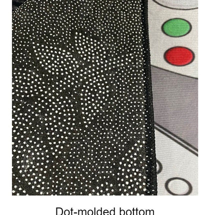 Tapis de grande surface imprimé en 3D, pour salon, chambre à coucher, maison, sol en velours cristal antidérapant, en Polyester