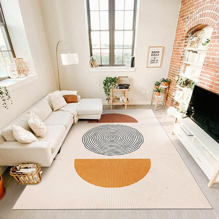 Modern Simple Area Rugs,Lines Geometric Rugs And Carpet Machine Washable Durable Carpets Rug for Living Room Laundry Home Office
