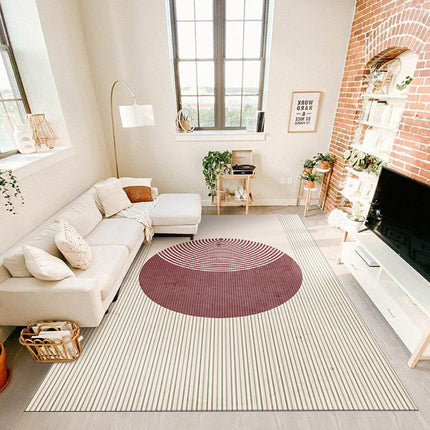 Modern Simple Area Rugs,Lines Geometric Rugs And Carpet Machine Washable Durable Carpets Rug for Living Room Laundry Home Office