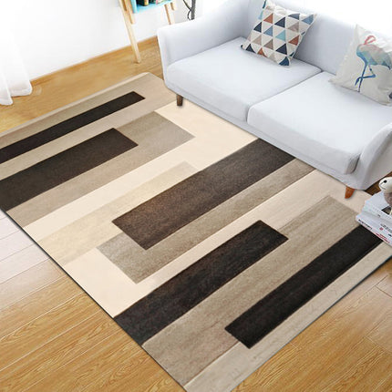 Area Rug,Geometric Rug Modern Minimalist Rugs Soft Carpet for Indoor Outdoor Kitchen Hallway Bedroom Living Room