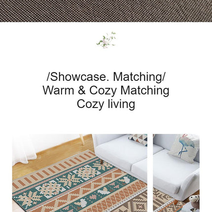 Area Rug,Geometric Rug Modern Minimalist Rugs Soft Carpet for Indoor Outdoor Kitchen Hallway Bedroom Living Room