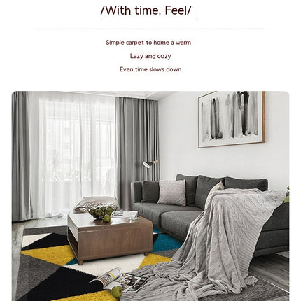 Area Rug,Geometric Rug Modern Minimalist Rugs Soft Carpet for Indoor Outdoor Kitchen Hallway Bedroom Living Room
