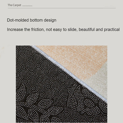 Cremefarbener Teppich für Schlafzimmer, waschbarer Teppich für Wohnzimmer, Teppich mit geometrischen Linien, Teppich für drinnen und draußen, für den Eingangsbereich und das Esszimmer