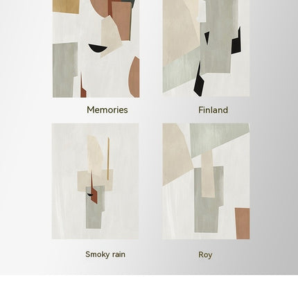 Tapis d'art abstrait Tapis géométrique d'intérieur Tapis et tapis antidérapants à poils courts pour chambres à coucher, Tapis minimaliste moderne pour le salon