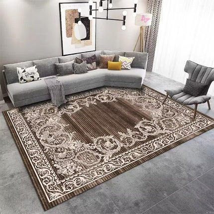 Modern Abstract Texture Area Rug for Living Room,Large Throw Rugs Non Skid Floor Carpet Bedside Rugs And Carpet