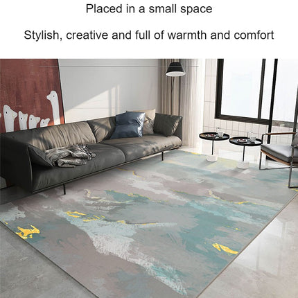 Modern Abstract Washable Area Rug Bedroom Rug Non-Slip Throw Carpet for Kitchen Living Room Office Carpet Decor Simple Plain Abstract Rugs