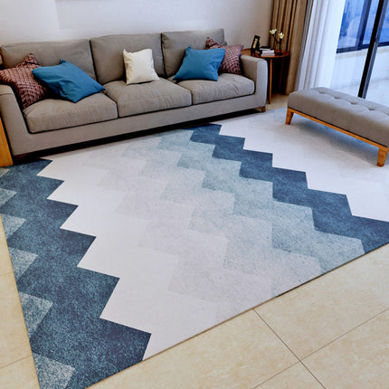 Waschbarer Teppich, geometrischer Teppich, moderner Akzent-Teppich, Couchtisch-Teppich, Bauernhaus-Esstisch-Teppich, Büro-Schlafzimmer-Dekoration