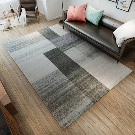 Area Rug Geometric Carpet Rug Modern Accent Rug Coffee Table Rug Farmhouse Dining Table Rug for Office Bedroom Decor