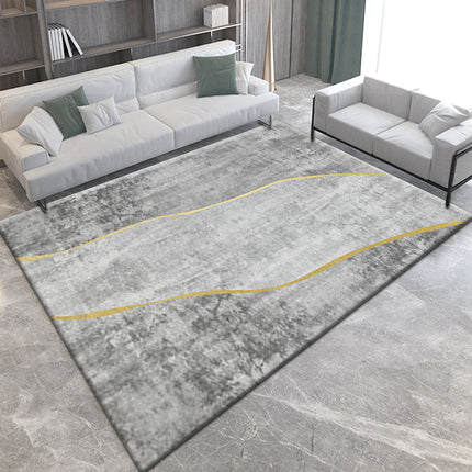 Home Rug Ultra Soft Area Rug Non Slip Abstract Geometric Carpet Stain Resistant Rugs for Living Room Bedroom Modern Art Carpets