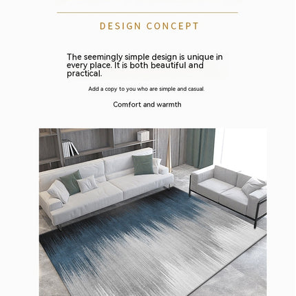 Home Rug Ultra Soft Area Rug Non Slip Abstract Geometric Carpet Stain Resistant Rugs for Living Room Bedroom Modern Art Carpets