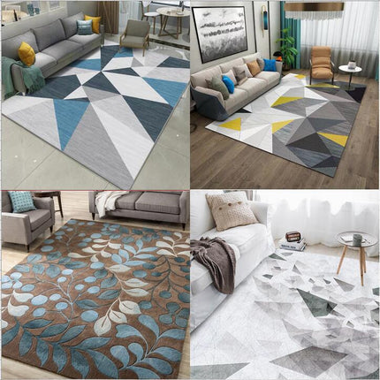 Tapis Tapis Tapis Géométriques, Tapis Simples Modernes Les Tapis d'intérieur sont Confortables et Doux pour Le Salon Chambre