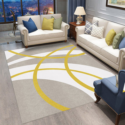 Tapis Tapis Tapis Géométriques, Tapis Simples Modernes Les Tapis d'intérieur sont Confortables et Doux pour Le Salon Chambre