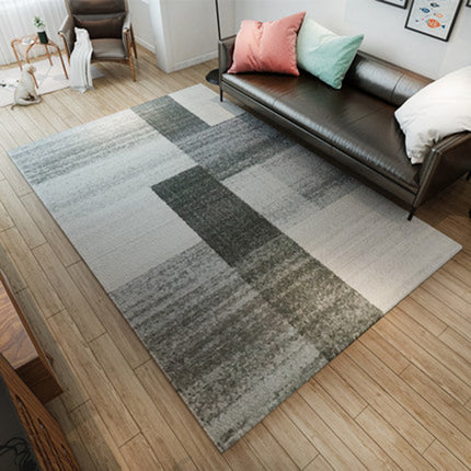 Modern Geometric Easy Rug Indoor Carpet Washable Rugs And Carpet Bedroom Area Rug Contemporary Non Slip Natural Rugs for Living Room