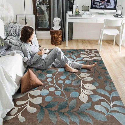 Geometric Area Rug Floor Carpet Washable Rug Accent Rugs for Indoor Outdoor Kitchen/Hallway/Bedroom/Living Room Rug Carpet