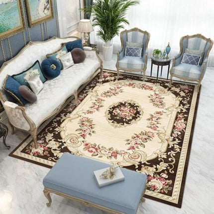 Vintage Carpets Non Slip Rug for Hallway Washable Retro Area Rug Traditional Rugs And Carpet for Bedroom Living Room