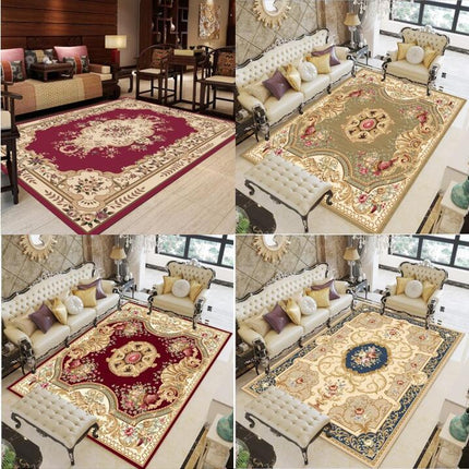 Vintage Carpets Non Slip Rug for Hallway Washable Retro Area Rug Traditional Rugs And Carpet for Bedroom Living Room