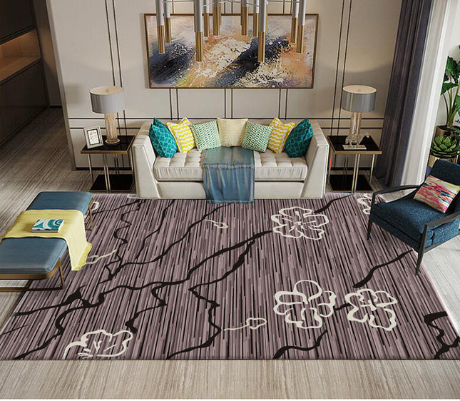 Boho Area Rug Soft Rugs for Living Room Washable Rugs for Bedroom Dining Room Carpets, Oriental Printed Non Slip Accent Carpet for Office