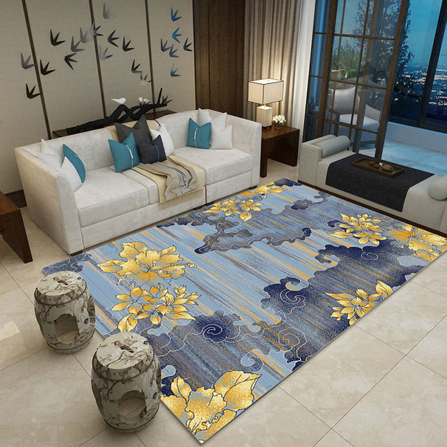 Home Area Rug Soft Rugs for Living Room Washable Rugs for Bedroom Dining Room Carpets, Oriental Printed Non Slip Accent Carpet