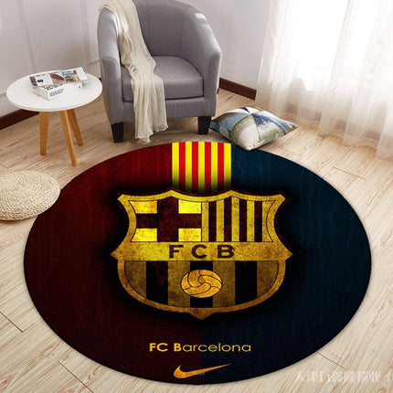 Round Kids Rug, Circle Animal Rug Soft Plush Non-Slip Rugs And Carpet Carpets for Bedroom Living Room Kids Room Playroom Decor