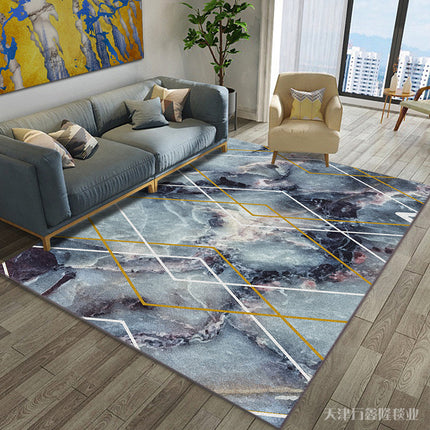 Abstract Large Rugs And Carpet,Geometric Pattern Home Decor Area Rug Washable Premium Carpet for Living Room Bedroom Dining Room