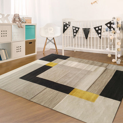 Indoor Area Rug Geometric Pattern Washable Area Rugs Carpet for Living Room Bedroom Kitchen Rugs And Carpet for Home